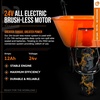 image:imageSuperHandy Wheelbarrow Electric Powered Utility Cart 330LBS Capacity Material Debris Hauler