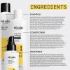 imageNioxin Scalp  Hair Thickening System Kits  For Natural Colored ampamp Damaged Hair with Light to Progressed Thinning  Strengthen ampamp Boost Hair Density with Niacinamide ampamp Biotin  3 Month SupplySystem 1 Kit