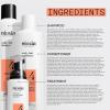 imageNioxin Scalp  Hair Thickening System Kits  For Natural Colored ampamp Damaged Hair with Light to Progressed Thinning  Strengthen ampamp Boost Hair Density with Niacinamide ampamp Biotin  3 Month SupplySystem 4 Kit