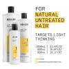imageNioxin System 1 Scalp  Hair Thickening Shampoo  For Natural Hair with Light Thinning  Strengthen Against Breakage with Niacinamide ampamp Biotin101 Fl Oz Pack of 1