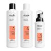 imageNioxin Scalp  Hair Thickening System Kits  For Natural Colored ampamp Damaged Hair with Light to Progressed Thinning  Strengthen ampamp Boost Hair Density with Niacinamide ampamp Biotin  3 Month SupplySystem 4 Kit