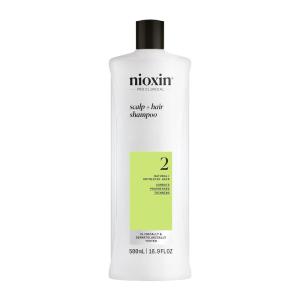 imageNioxin System 2 Scalp  Hair Thickening Shampoo For Natural Hair with Progressed Thinning Boost Hair Density with Niacinamide ampamp Biotin169 Fl Oz Pack of 1