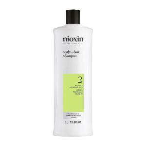 imageNioxin System 2 Scalp  Hair Thickening Shampoo For Natural Hair with Progressed Thinning Boost Hair Density with Niacinamide ampamp Biotin338 Fl Oz Pack of 1