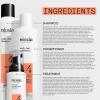imageNioxin Scalp  Hair Thickening System Kits  For Natural Colored ampamp Damaged Hair with Light to Progressed Thinning  Strengthen ampamp Boost Hair Density with Niacinamide ampamp Biotin  1 Month SupplySystem 4 Kit