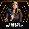 imageghd Duet Style Power Couple  Duet 2in1 Hot Air Hair Styler Black and Sleek Talker Wet to Sleek Hair Styling OilBlack