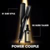 imageghd Duet Style Power Couple  Duet 2in1 Hot Air Hair Styler Black and Sleek Talker Wet to Sleek Hair Styling OilBlack