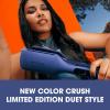 imageghd Duet Style Power Couple  Duet 2in1 Hot Air Hair Styler Black and Sleek Talker Wet to Sleek Hair Styling OilElemental Blue
