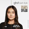 imageghd Duet Style Power Couple  Duet 2in1 Hot Air Hair Styler Black and Sleek Talker Wet to Sleek Hair Styling OilElemental Blue