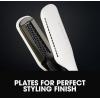 imageghd Duet Style Power Couple  Duet 2in1 Hot Air Hair Styler Black and Sleek Talker Wet to Sleek Hair Styling OilWhite