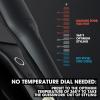 imageghd Max Styler  2quot Flat Iron Hair Straightener  Professional Wide Ceramic Plates Hair Styling Tool for Long Thick and Curly HairBlack