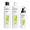 imageNioxin Scalp  Hair Thickening System Kits  For Natural Colored ampamp Damaged Hair with Light to Progressed Thinning  Strengthen ampamp Boost Hair Density with Niacinamide ampamp Biotin  1 Month SupplySystem 2 Kit