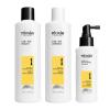 imageNioxin Scalp  Hair Thickening System Kits  For Natural Colored ampamp Damaged Hair with Light to Progressed Thinning  Strengthen ampamp Boost Hair Density with Niacinamide ampamp Biotin  1 Month SupplySystem 1 Kit