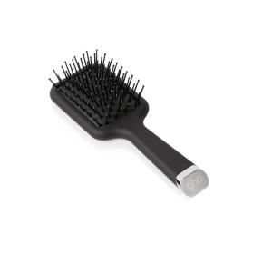 imageghd The Mini AllRounder Paddle Hair Brush  TravelSized Detangling Hair Brush for Thick Hair  Broad Flat Base to Create Straight and Sleek BlowDries  Black