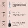 imageOPI Infinite Shine Long Wear Nail Polish  Clear Gel Like Nail Polish Base Coat ampamp Top Coat  Vegan Long Lasting Protects Nails2PC Base  Top Coat Duo Pack