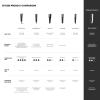 imageghd Chronos Styler  1quot Flat Iron Hair Straightener 3X Faster HD MotionResponsive Styler for One Stroke HighDefinition Results that Last 24hrs 85 More Shine 2X Less Frizz No Heat DamageBlack