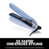 imageghd Chronos Styler  1quot Flat Iron Hair Straightener 3X Faster HD MotionResponsive Styler for One Stroke HighDefinition Results that Last 24hrs 85 More Shine 2X Less Frizz No Heat DamageIcy Blue