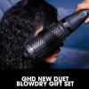 imageghd Duet  2in1 Flat Iron Hair Straightener  Hair Dryer  Hot Air Styler to Transform Hair from Wet to Dry  Hair Straighteners and Hair Dryer in One Tool with No Heat Damage 2X More ShineBlack Festive Set