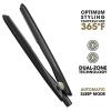 imageghd Gold  1quot Flat Iron Hair Straightener  Professional Ceramic Hair Straightening Styling Tool for Stronger Hair ampamp More Color ProtectionBlack