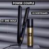 imageghd Gold  1quot Flat Iron Hair Straightener  Professional Ceramic Hair Straightening Styling Tool for Stronger Hair ampamp More Color ProtectionBlack