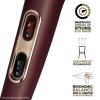 imageghd Helios ampamp Flight Travel Size Hair Dryers  Professional Blow Dryer  SalonWorthy Blowout with Ultra Powerful Airflow  Longer Life  Brushless MotorPlum