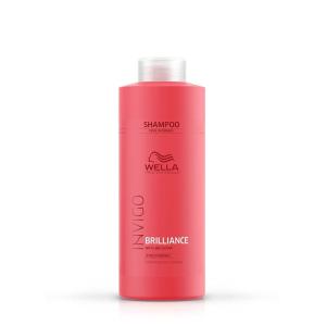 imageWella Professionals Invigo Brilliance Shampoo  For FineNormal Colored Hair Color Protection ampamp Color Vibrancy338 Fl Oz Pack of 1