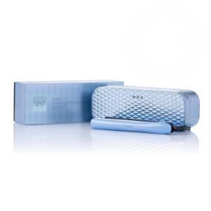 imageghd Gold  1quot Flat Iron Hair Straightener  Professional Ceramic Hair Straightening Styling Tool for Stronger Hair ampamp More Color ProtectionIcy Blue