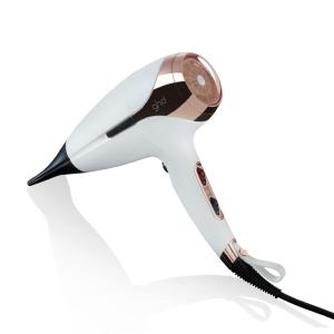 imageghd Helios ampamp Flight Travel Size Hair Dryers  Professional Blow Dryer  SalonWorthy Blowout with Ultra Powerful Airflow  Longer Life  Brushless MotorWhite