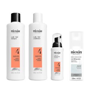 imageNioxin Scalp  Hair Thickening System Kits ampamp Root Lifting Styling Spray Bundle  For Thicker Fuller Hair  Strengthen Boost Hair Density Add Volume with Strong Hold  3 Month SupplySystem 4 Kit
