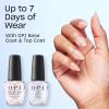 imageOPI Nail Lacquer Nail Polish  Opaque Light Red Crme Chip Resistant Nail Polish  Fast Drying Streak FreeRebel With A Clause