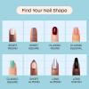 imageOPI On Point Holiday 2025 Shades  Short Squoval ampamp Round Classic Accent Nail Art Press On Nails  30 Count with Glue  Long Lasting Reusable Nondamaging  Amazon ExclusiveLet it Glitter  Short Round Gold  Red Glitter French Tip