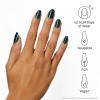imageOPI On Point Holiday 2025 Shades  Short Squoval ampamp Round Classic Accent Nail Art Press On Nails  30 Count with Glue  Long Lasting Reusable Nondamaging  Amazon ExclusivePine All Mine  Short Round Dark Green  Gold Accent