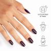 imageOPI On Point Press On Nails  Short Round Nail Art Press On Nails  24 Count With Nail Glue  Long Lasting Reusable Nondamaging  Fall 2025 ShadesO Suzi Mio  Dark Purple