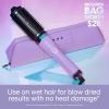 imageghd Duet BlowdryHair Dryer Brush  Wet to Blow Dried with No Heat Damage  3X More Volume with 24 Hour LongLasting Results  Blow Dry with No Fizz  50 More ShineGalactic Lilac