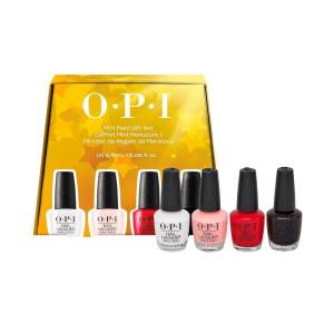 imageOPI Nail Lacquer Gift Sets  Creme ampamp Shimmer Shades  Chip Resistant Nail Polish  Summer Fall ampamp Winter Holiday 2025 Collections  Mini PacksHoliday Shades  4PC Mini Nail Lacquer I Wicked Gift Set