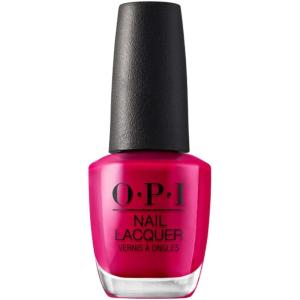 imageOPI Nail Lacquer Nail Polish  Opaque Light Red Crme Chip Resistant Nail Polish  Fast Drying Streak FreeMadam President