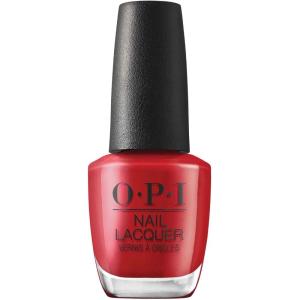 imageOPI Nail Lacquer Nail Polish  Opaque Light Red Crme Chip Resistant Nail Polish  Fast Drying Streak FreeRebel With A Clause