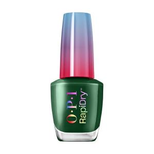 imageOPI RapiDry Quick Dry Nail Polish Colors  Opaque Crme ampamp Shimmer Winter Shades  Smudge Proof and Fast Drying in 60 Seconds  Vegan Formula  Snow Time to Waste  Holiday 2025Fir Surely Fast  Opaque Dark Cool Forest Green