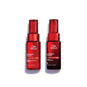 imageWella Professionals ULTIMATE REPAIR Miracle Hair Rescue  ULTIMATE REPAIR Night Hair Serum Bundle  Luxury LeaveIn Treatments for Deep Repair ampamp Night Protection I Vegan2pc Set  32 Fl Oz