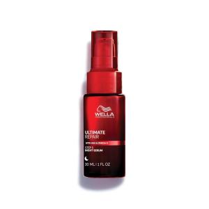 imageWella Professionals ULTIMATE REPAIR Night Serum  Overnight Leavein Treatment for Dull Dry Frizzy Hair  Repair Breakage ampamp Protect Against Night Stressors  All Hair Types  Packaging May Vary1 Fl Oz Pack of 1