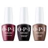 imageOPI GelColor Iconic Dark Shades Gel Nail Polish Trio Bundle  Lincoln Park After Dark  Malaga Wine  Cliffside Karaoke Crme UV Cure Gel Polish Colors