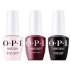 imageOPI GelColor Iconic Shades Gel Nail Polish Trio Bundle  Malaga Wine  Lets Be Friends  Lincoln Park After Dark Crme UV Cure Gel Nail Polish Colors