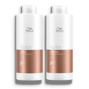 imageWella Professionals Fusion Intense Repair Shampoo For Damaged Hair Hair Repair Anti Hair BreakageLiter