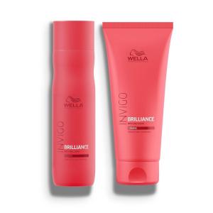 imageWella Professionals Invigo Brilliance Conditioner  For Coarse Colored Hair Color Protecting ampamp Color Vibrancy ConditionerRetail