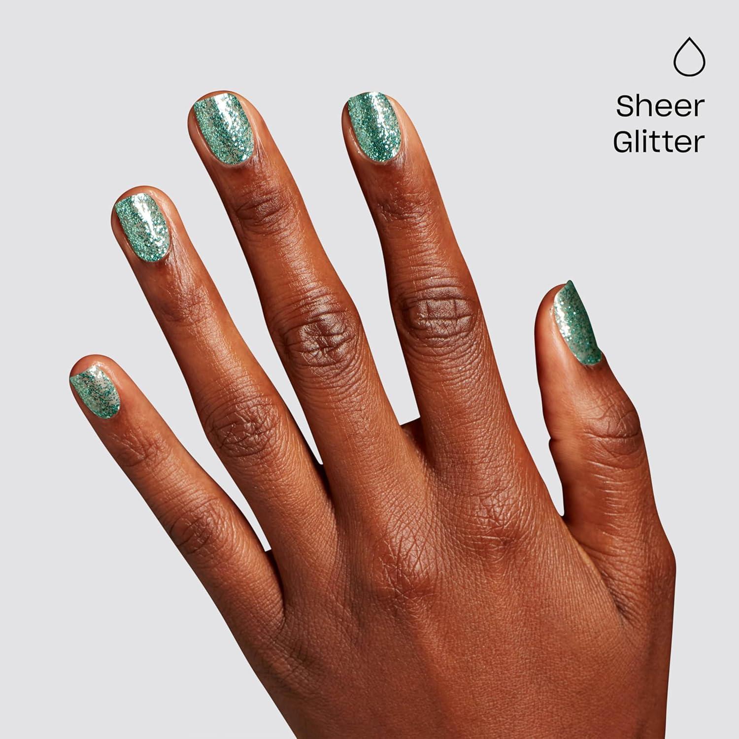 imageOPI Infinite Shine Nail Polish Colors  SemiSheer Sheer Bright Opaque ampamp Shimmer Winter Shades  Long Lasting Wear  Good Enough to Treat Collection  Holiday 2025Hang the Mintsell  Sheer Bright Neutral Mint Green Shimmer