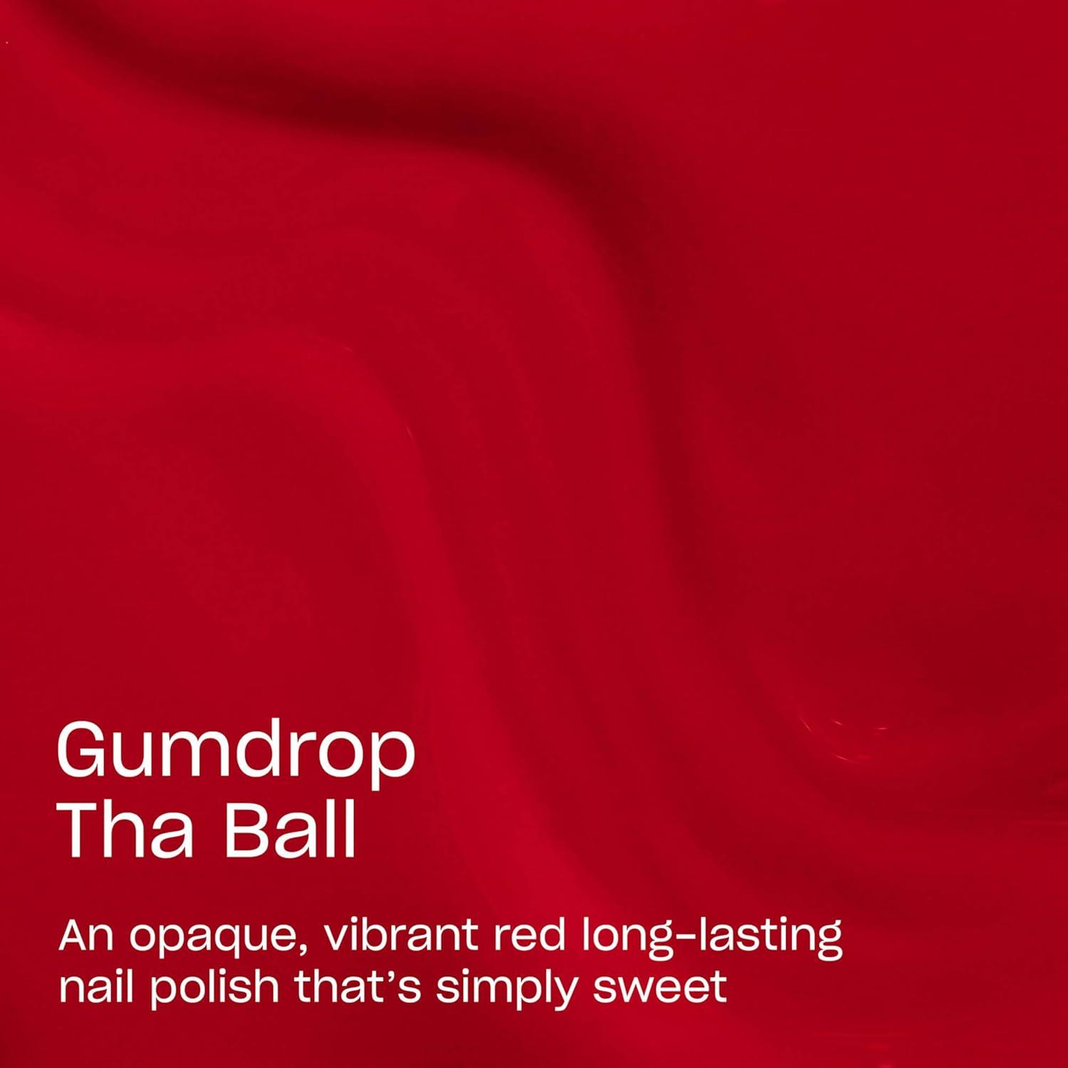 imageOPI Infinite Shine Nail Polish Colors  SemiSheer Sheer Bright Opaque ampamp Shimmer Winter Shades  Long Lasting Wear  Good Enough to Treat Collection  Holiday 2025Gumdrop tha Ball  Opaque Bright Warm Red Crme