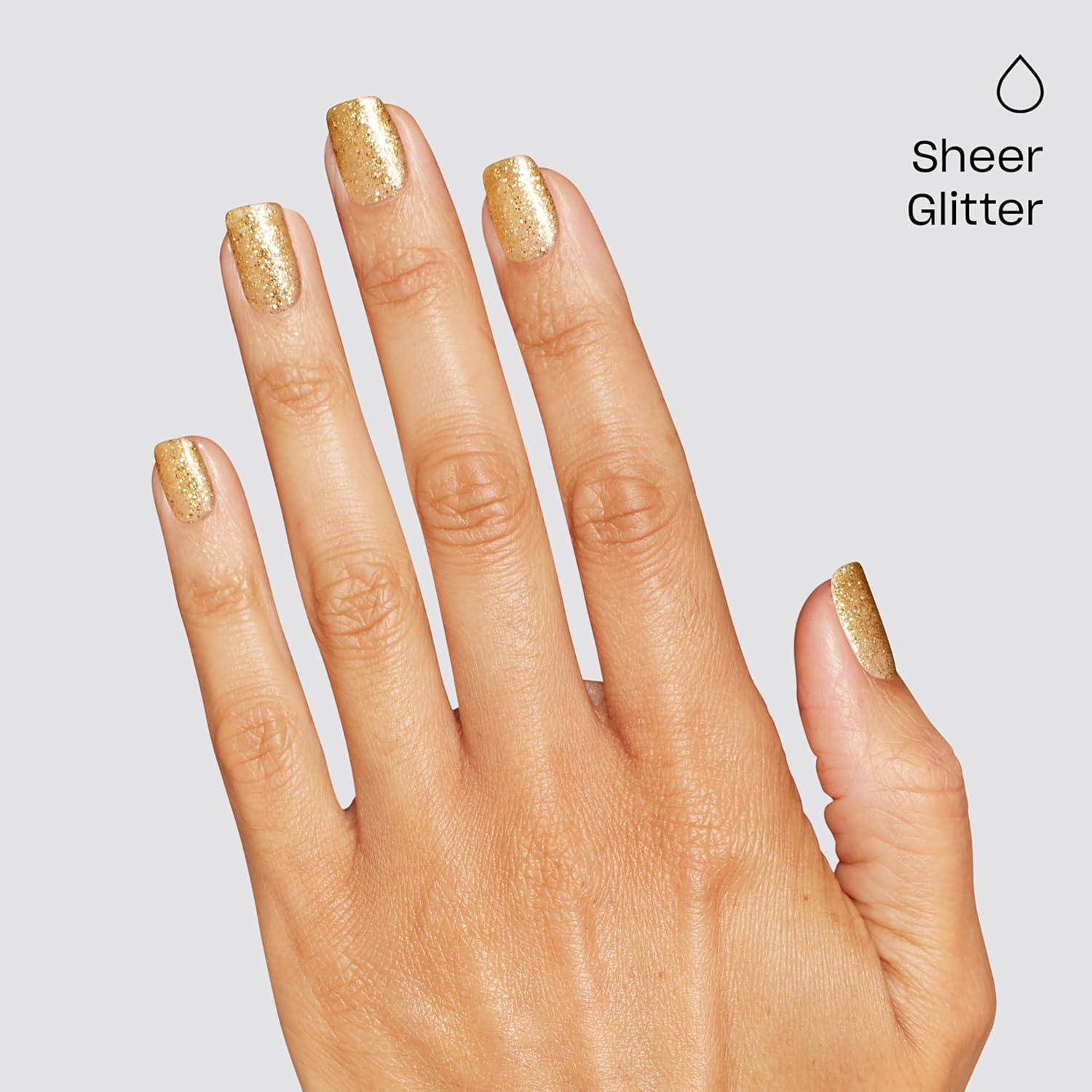 imageOPI Infinite Shine Nail Polish Colors  SemiSheer Sheer Bright Opaque ampamp Shimmer Winter Shades  Long Lasting Wear  Good Enough to Treat Collection  Holiday 2025Sugarlips on My Tips  Sheer Bright Warm Gold Shimmer