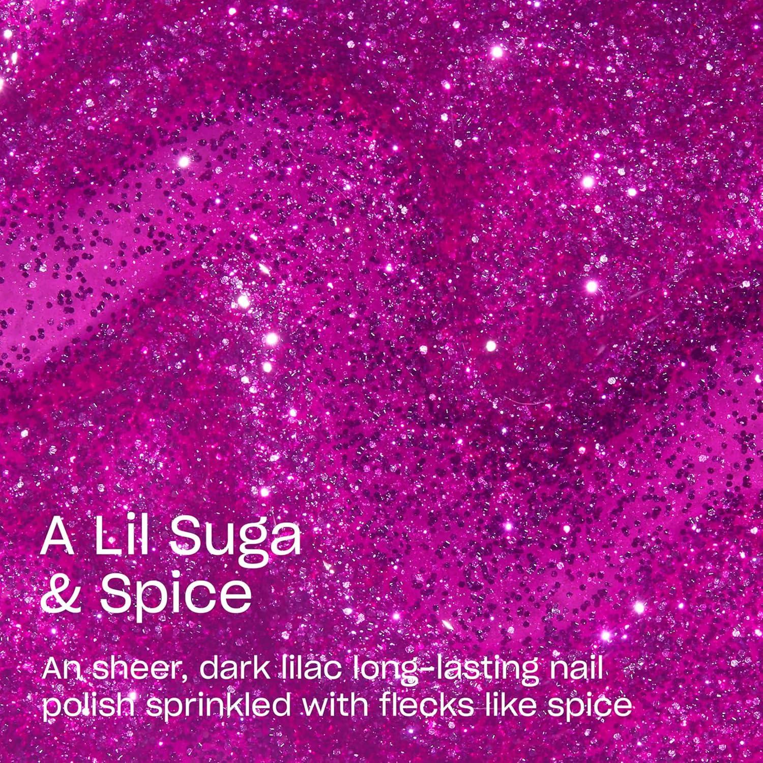 imageOPI Infinite Shine Nail Polish Colors  SemiSheer Sheer Bright Opaque ampamp Shimmer Winter Shades  Long Lasting Wear  Good Enough to Treat Collection  Holiday 2025A Lil Suga  Spice  Sheer Bright Cool Purple Multicolor Blue  Pink Shimmer