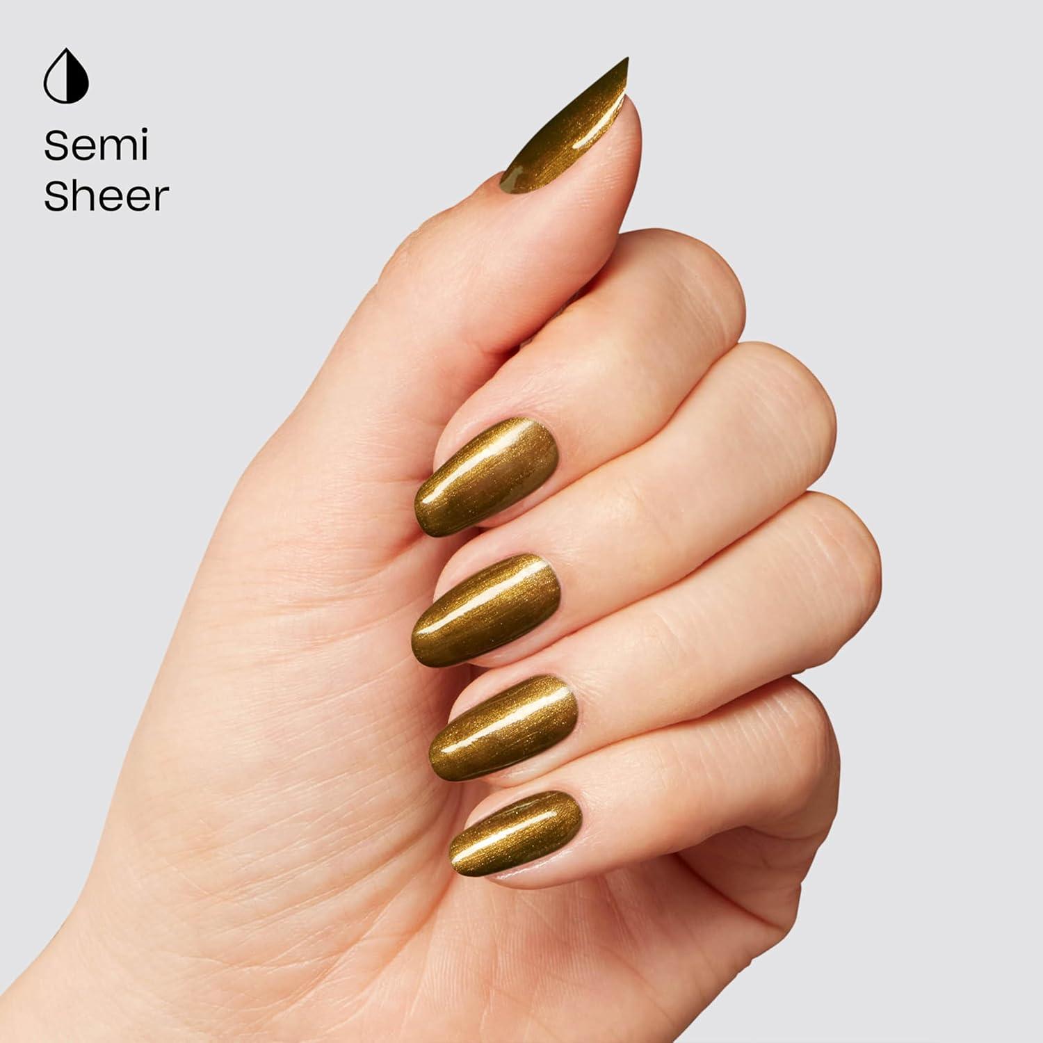 imageOPI Infinite Shine Nail Polish Colors  SemiSheer Sheer Bright Opaque ampamp Shimmer Winter Shades  Long Lasting Wear  Good Enough to Treat Collection  Holiday 2025Have a Brittle Fun  SemiSheer Bright Warm Bronze Shimmer