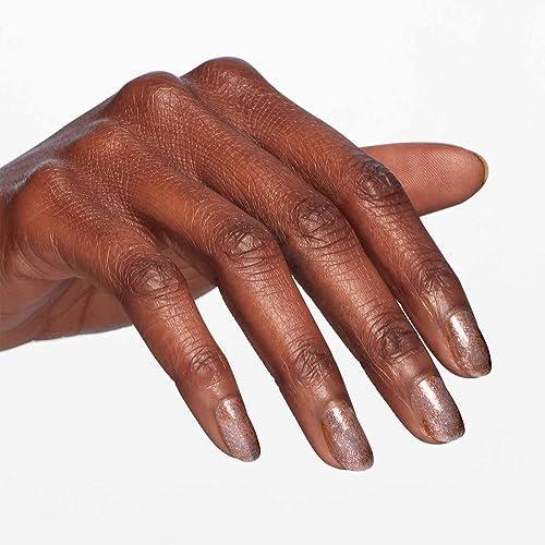 imageOPI Nail Lacquer Nail Polish  Opaque Light White ampamp Gray Shimmer Chip Resistant Nail Polish  Fast Drying Streak FreeYay or Neigh