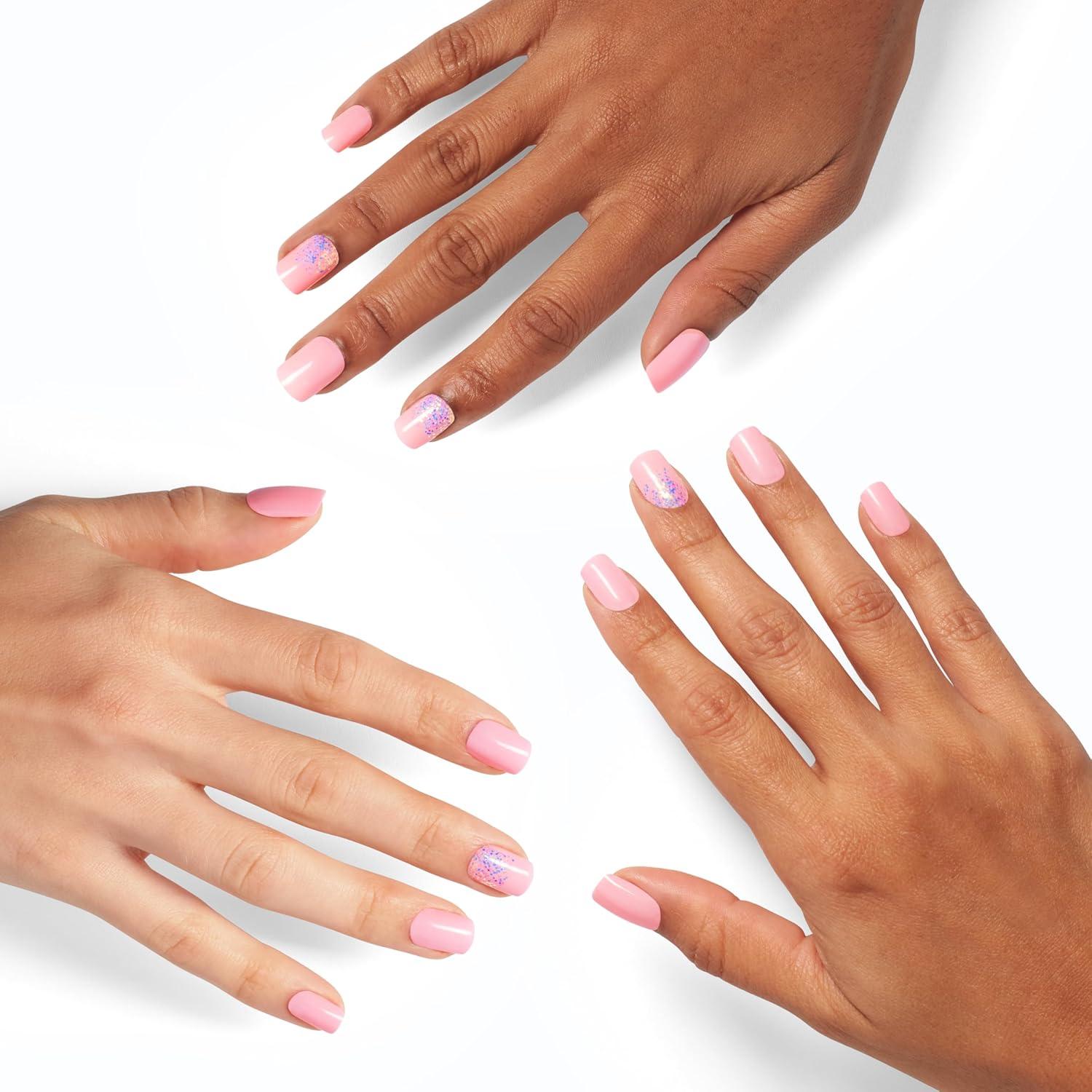 imageOPI On Point Press On Nails  Short Round Classic ampamp Accent Nail Art Press On Nails  24 Count With Nail Glue  Instant PressOn Mani  Long Lasting Reusable NondamagingMod About Oooh